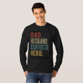 Dad Husband Design Director Hero T-shirt (Voorkant volledig)