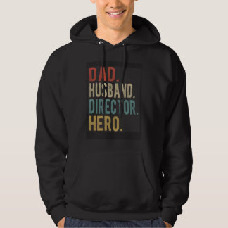 Dad Husband Director Hero Hoodie