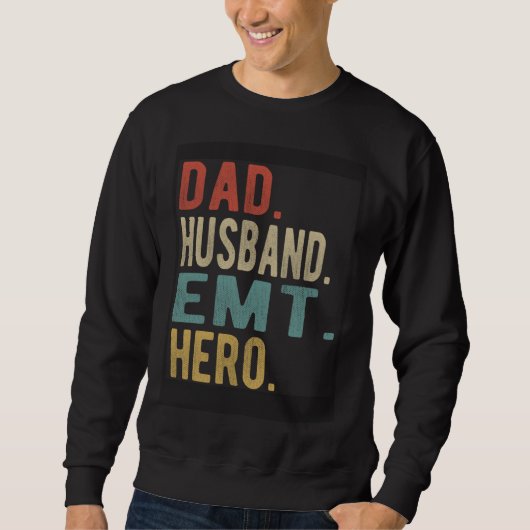 Dad Husband Emt Hero Trui (Voorkant)