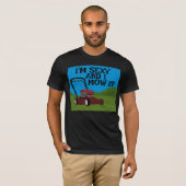 DAD - I'M SEXY AND I MOW IT FUNNY T-SHIRT (Devant entier)