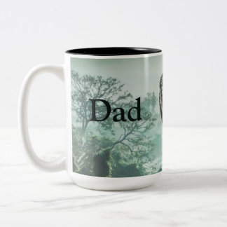Dad Is Mentor, Guide, Strength & Heart Lion Mug