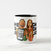 Dad Joke Coffee Mug - A New Dad Joke Every Day (Centre)