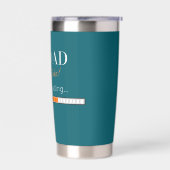 Dad Joke Loading Geïsoleerde Drinkbeker (Links)