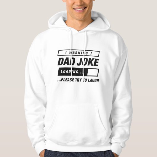 Dad Joke Loading Hoodie (Voorkant)