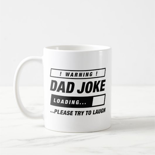 Dad Joke Loading Koffiemok (Links)