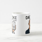 Dad Joke Mug with Daily QR Code – Endless Dad Joke (Centre)