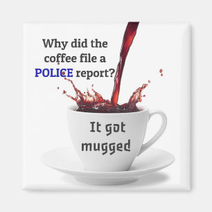 DAD JOKE: Waarom heeft het koffiedossier een polit Magneet