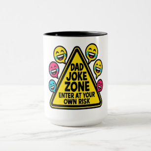 Dad Joke Zone - Voer op eigen risico in Mok