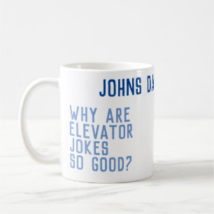 DAD JOKES 101 Vaderdag BLUE Koffiemok