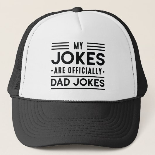 Dad Jokes Trucker Pet (Voorkant)