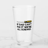DAD KAN HET NIET VASTSTELLEN WE ZIJN ALLEMAAL SCHE GLAS (Voorkant)