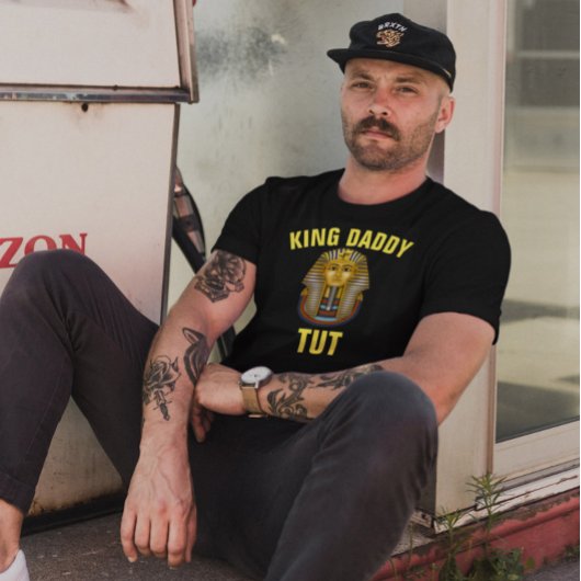 DAD KING DADDY TUT T-SHIRTS ÉGYPTIENS