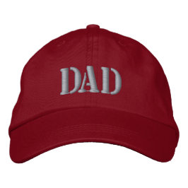 DAD Lettering Hat – Simple Embroidered Style Geborduurde Pet