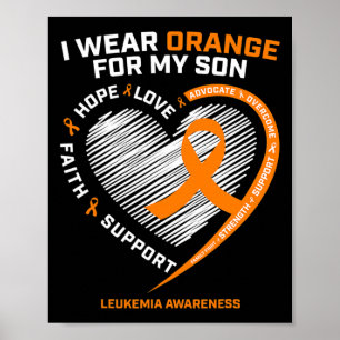 Dad Leukemie Bewustzijn Son Leukemie Bewustzijn 1 Poster