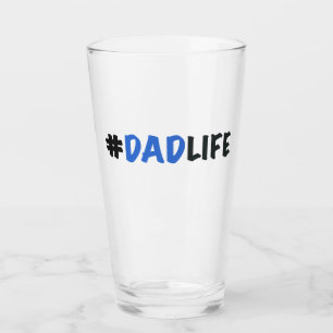 #DAD LEVEN 16OZ TUMBLER PINT GLAS