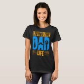 Dad Life Fathers Day Future Dad First Time Daddy T-shirt (Voorkant volledig)