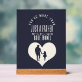 Dad Lifelong role model-Inspirational Fathers Day (Neutre)