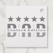 Dad Limited Edition Bedankjes Labels (Achterkant)