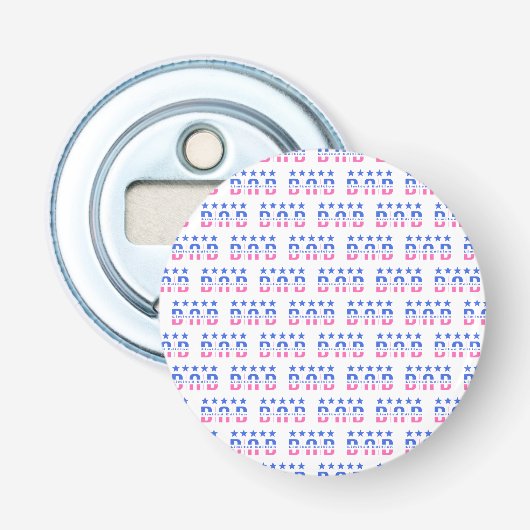 Dad Limited Edition Button Flesopener (Voorkant)