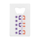 Dad Limited Edition Kredietkaart Flessenopener (Achterkant)