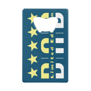 Dad Limited Edition Kredietkaart Flessenopener