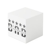 Dad Limited Edition Kubus (Achter hoekig)