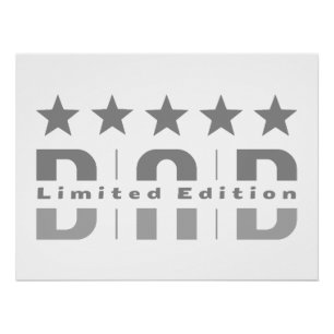 Dad Limited Edition Perfect Poster