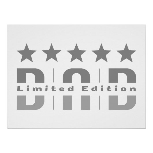 Dad Limited Edition Perfect Poster (Voorkant)