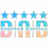 Dad Limited Edition Sticker (Voorkant)