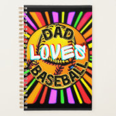 DAD LOVES BASEBALL PLANNER (Voorkant)