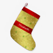 dad merry kerstmis stocking kleine kerstsok (Voorkant (Hangend))