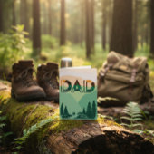 'DAD' Mountain Landscape Greeting Card Kaart