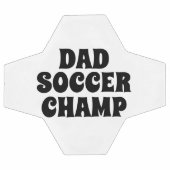 Dad Name Champ Soccer Ball (Plat)