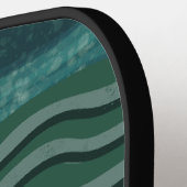 Dad - Nationale Papa Appreciation Day Groen Pickleball Paddle (Links Detail)