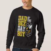 Dad Of Bee Day Boy Honey Beekeeper Beekeeping Grap Trui (Voorkant)