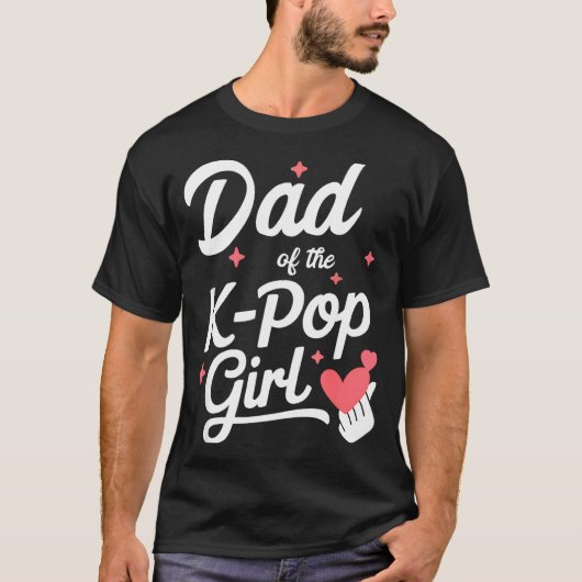 Dad Of The K P Girl K-p Fashion Men T-shirt (Voorkant)