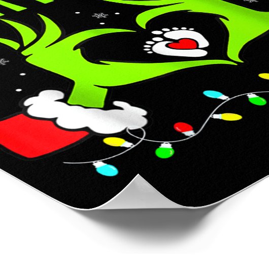 Dad Of The Little Who Funny Christmas Pregnancy An Poster (Hoek)