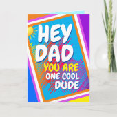 DAD - One Cool Man Kaart (Voorkant)