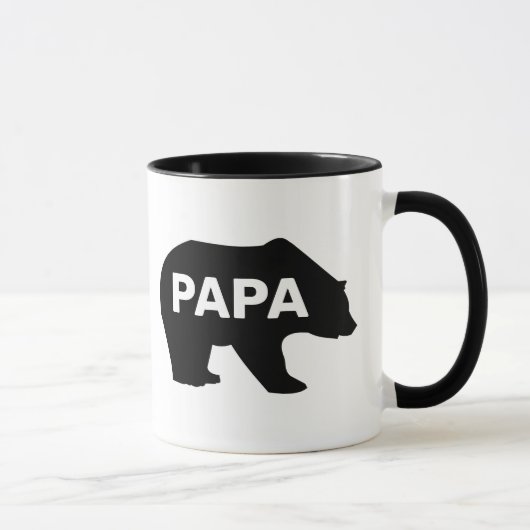 DAD PAPA BEAR CAFÉ MUGS (Droite)