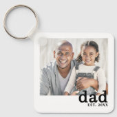 Dad Photo Sleutelhanger (Voorkant)