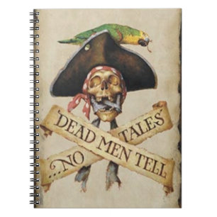 Dad Pirate Spiral Notitieboek