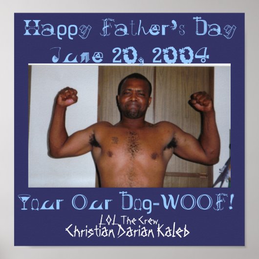 Dad Poster (Voorkant)