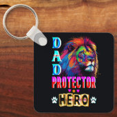 Dad Protector Hero Sleutelhanger (Voorkant)