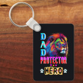 Dad Protector Hero Sleutelhanger (Voorkant)
