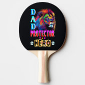 Dad Protector Hero Tafeltennisbatje (Achterkant)