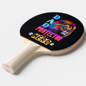 Dad Protector Hero Tafeltennisbatje (Voorkant Gekanteld)