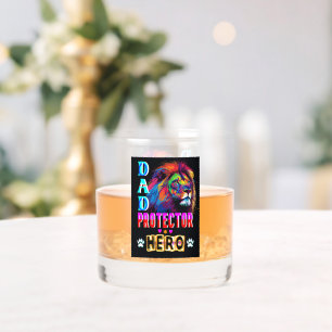 Dad Protector Hero Whisky Glas