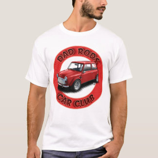 Dad Rods Car Club Rode Mini Auto T-Shirt