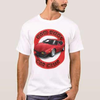 Dad Rods Car Club Rode Pantera Auto T-shirt