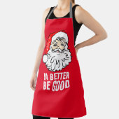 DAD SANTA CLAUS CHRISTMAS KITCHEN SCHORT (Insitu)